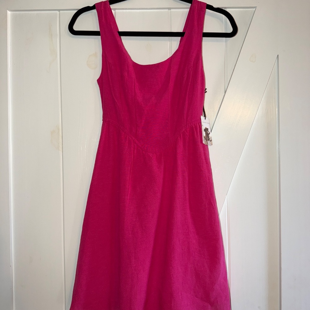 NWT XS Linen Sincerly Jules Dress!